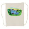 Canvas Drawstring Backpack Thumbnail